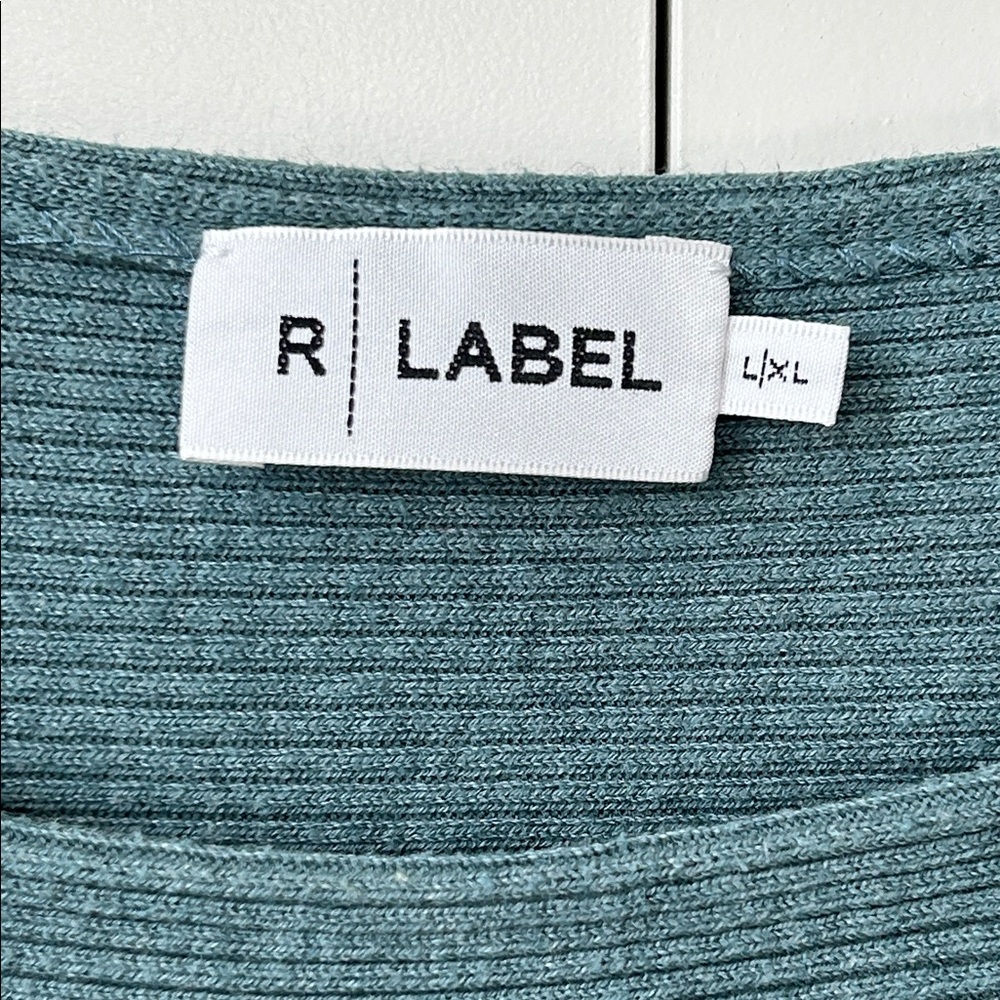 Reset R Label Ribbed Sweater - Picture 2 of 9